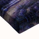 Black and white landscape art painting of Yellowstone on stretched canvas, ideal for bedroom wall art.