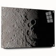 NASA Space Missions Wall Art - Moon Crater Exploration Canvas