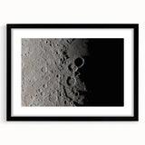 NASA Space Missions Wall Art - Moon Crater Exploration Canvas