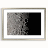 NASA Space Missions Wall Art - Moon Crater Exploration Canvas
