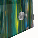 Dynamic Forest Motion Photography – Abstract Green Wall Art