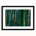 Dynamic Forest Motion Photography – Abstract Green Wall Art