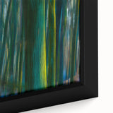 Dynamic Forest Motion Photography – Abstract Green Wall Art