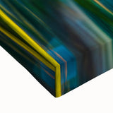 Dynamic Forest Motion Photography – Abstract Green Wall Art