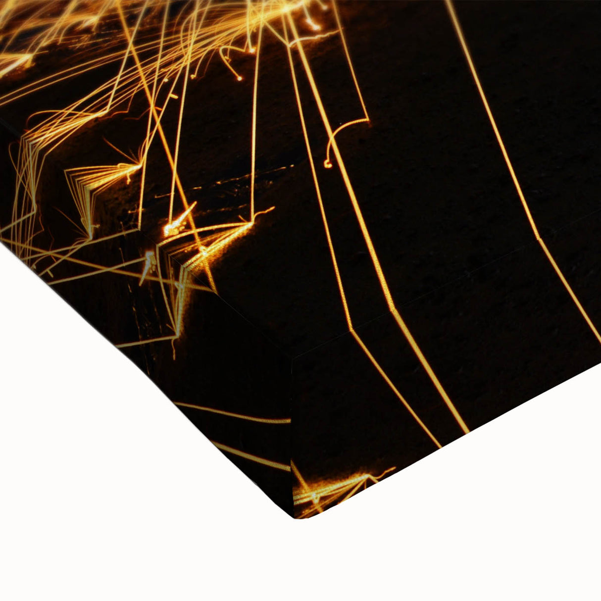 Fiery Expression in Motion – Modern Emotive Figure Wall Art