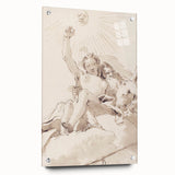 Famous Romantic Era Art: Time and Truth - Historical Romantic Canvas