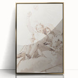 Famous Romantic Era Art: Time and Truth - Historical Romantic Canvas