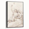 Famous Romantic Era Art: Time and Truth - Historical Romantic Canvas