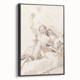 Famous Romantic Era Art: Time and Truth - Historical Romantic Canvas