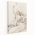 Famous Romantic Era Art: Time and Truth - Historical Romantic Canvas