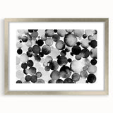 Black & White Abstract Bedroom Wall Art – Canvas & Framed Prints