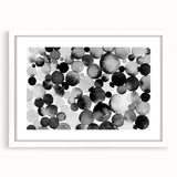 Black & White Abstract Bedroom Wall Art – Canvas & Framed Prints