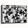 Black & White Abstract Bedroom Wall Art – Canvas & Framed Prints