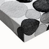 Black & White Abstract Bedroom Wall Art – Canvas & Framed Prints