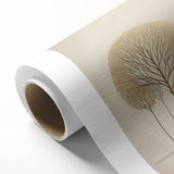 Dining Room Wall Art - Minimalist Gold Tree Contemporary Print