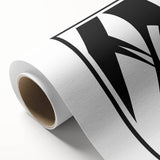 Black and White Office Wall Art – Abstract Geometric Corporate Decor