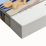 Art Deco Palm Beach Scene – Elegant 1920s Fashion Wall Art Print