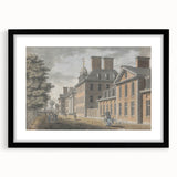 Neoclassical Art Print - North Front of Chelsea Hospital - Historic Reproduction