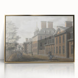 Neoclassical Art Print - North Front of Chelsea Hospital - Historic Reproduction