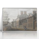 Neoclassical Art Print - North Front of Chelsea Hospital - Historic Reproduction