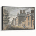 Neoclassical Art Print - North Front of Chelsea Hospital - Historic Reproduction