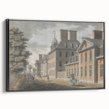 Neoclassical Art Print - North Front of Chelsea Hospital - Historic Reproduction