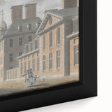 Neoclassical Art Print - North Front of Chelsea Hospital - Historic Reproduction