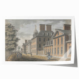 Neoclassical Art Print - North Front of Chelsea Hospital - Historic Reproduction