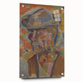 Expressionist Art Portrait – Vibrant Modern Expressionism Canvas Print