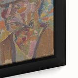 Expressionist Art Portrait – Vibrant Modern Expressionism Canvas Print