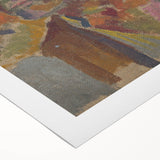 Expressionist Art Portrait – Vibrant Modern Expressionism Canvas Print