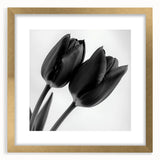 Elegant floral and botanical frame in gold, showcasing intricate designs and a soft mat, perfect for enhancing home decor with a touch of nature.