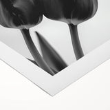 Floral and botanical design rolled canvas artwork showcasing vibrant colors and intricate details, ideal for home decor or artistic display, packaged securely in a cardboard tube for protection.