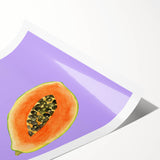 Extra large rolled print featuring line art flowers in neutral tones, ideal for large living room wall art.