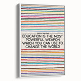 Vintage poster art featuring a colorful culinary theme on a framed canvas, ideal for living room decor.