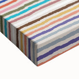 Large art featuring a black and white landscape painting on stretched canvas, ideal for bedroom wall decor.