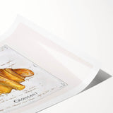 Extra large wall art featuring line art flowers in black on white, rolled print format, suitable for large living room decor.