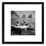 Extra large canvas featuring a colorful abstract art print with textured strokes, ideal for living room decor.