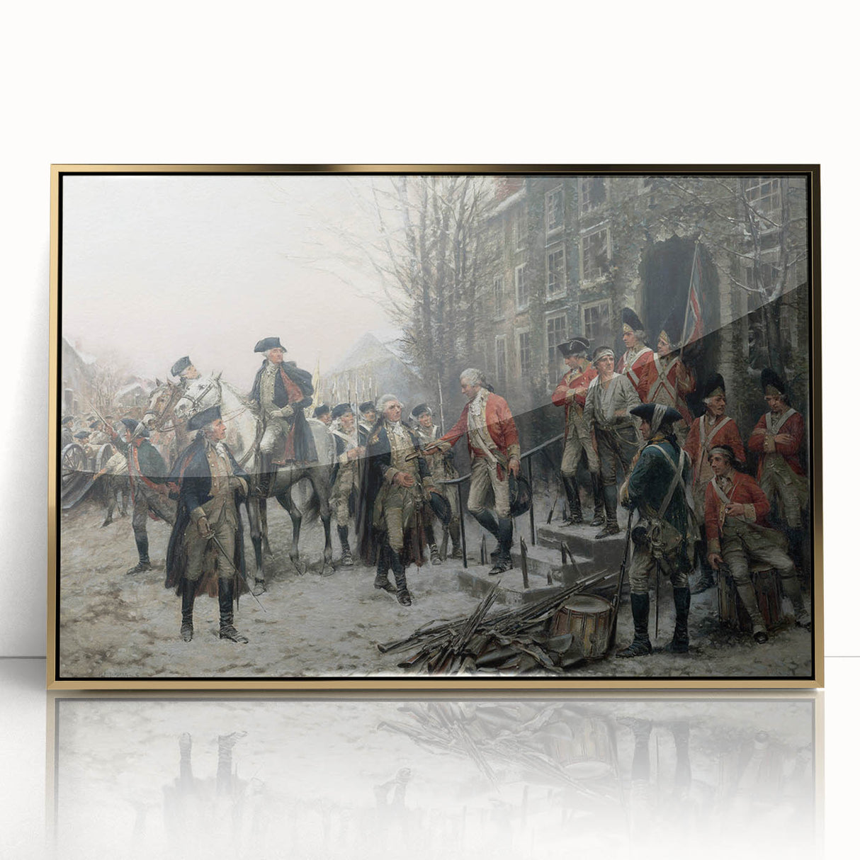 Surrender of the British - 4th of July Wall Art