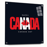 Patriotic Canadian Wall Art - Canada Day Decorations & Maple Leaf Art