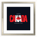Patriotic Canadian Wall Art - Canada Day Decorations & Maple Leaf Art