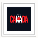 Patriotic Canadian Wall Art - Canada Day Decorations & Maple Leaf Art