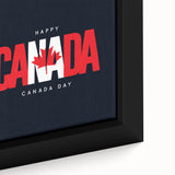 Patriotic Canadian Wall Art - Canada Day Decorations & Maple Leaf Art