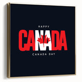 Patriotic Canadian Wall Art - Canada Day Decorations & Maple Leaf Art