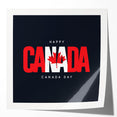 Patriotic Canadian Wall Art - Canada Day Decorations & Maple Leaf Art
