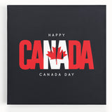 Patriotic Canadian Wall Art - Canada Day Decorations & Maple Leaf Art