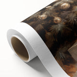 Golden Christmas Wall Art – Festive Tree & Gift Holiday Canvas