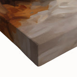 Golden Christmas Wall Art – Festive Tree & Gift Holiday Canvas