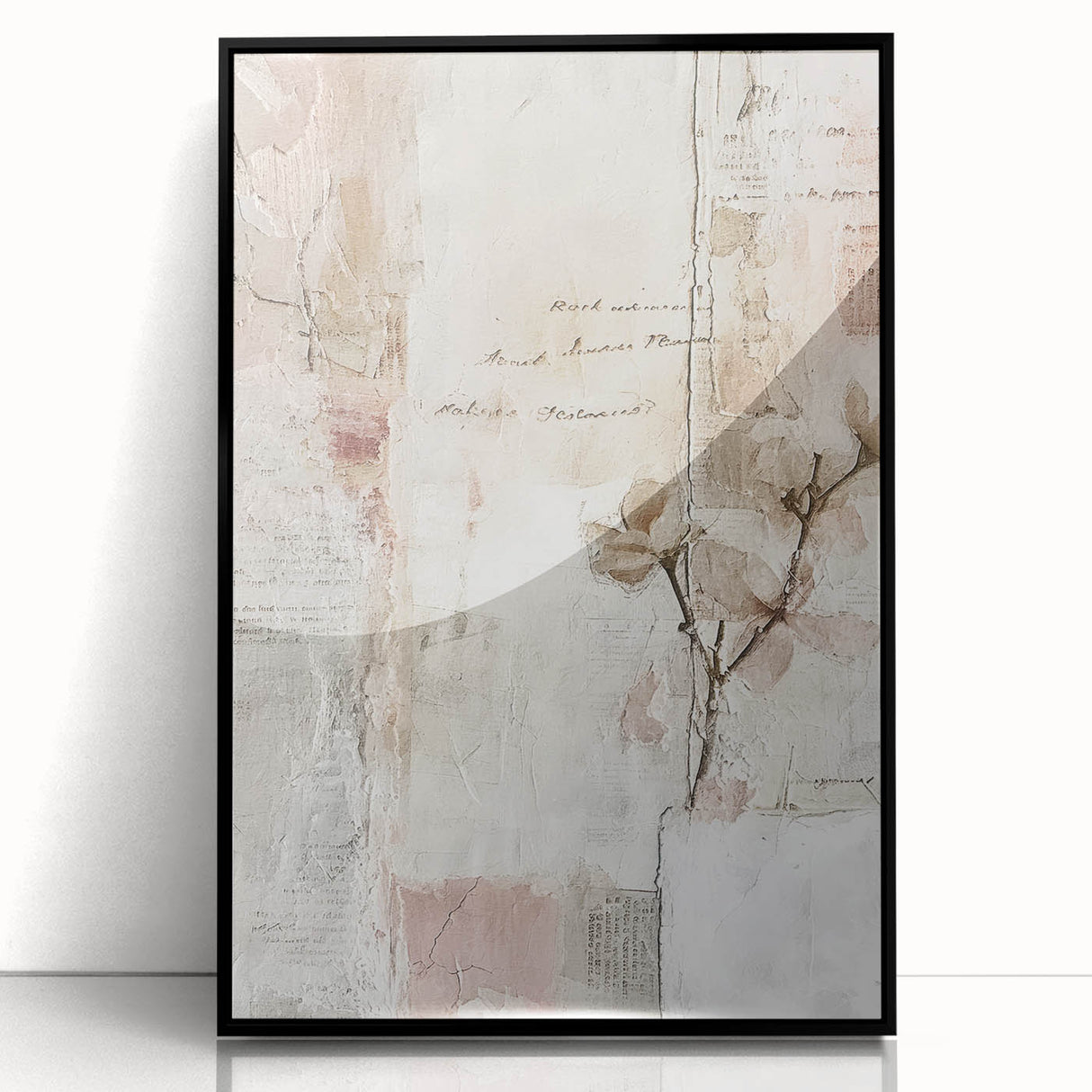 Soft Floral Abstract - Easter Wall Art, Easter Canvas Prints, Home Decor