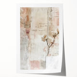 Soft Floral Abstract - Easter Wall Art, Easter Canvas Prints, Home Decor